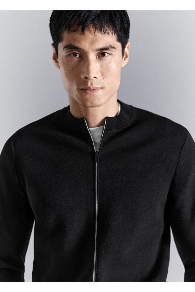 Comfort stretch triko hırka - 6