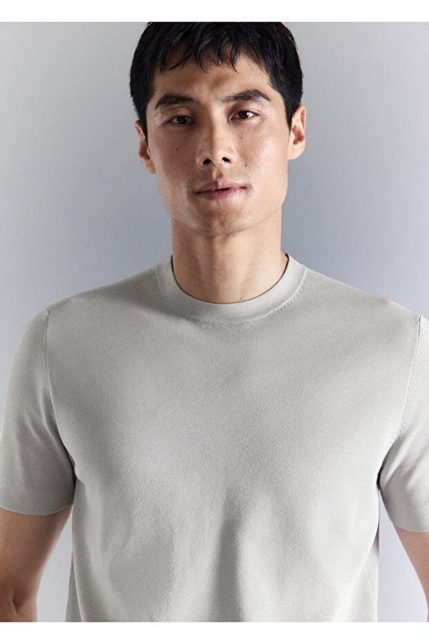 Comfort stretch triko tişört - 6