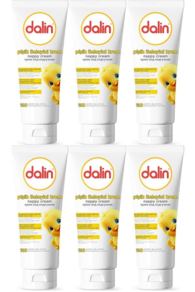 100Ml Diaper Rash Cream for Babies - Set of 6 Diaper Rash Preventive Cream