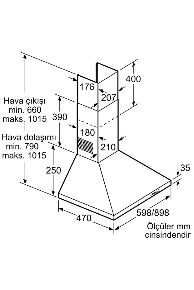 DWP64CC20T-Bosch Davlumbaz - 7