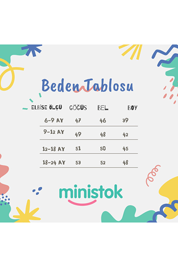 Tiny Kız Bebek Elbise - 8