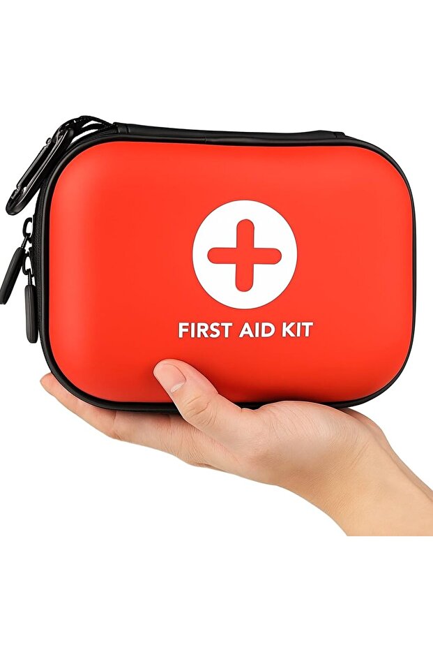 First Aid Kit 200-Piece – Emergency Medical Supplies for Home, Car, Office, Travel, School