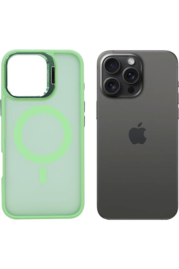 for iPhone 16 Pro Max Case Compatible & MagSafe Supports Magnetic Wireless Charging Built-in