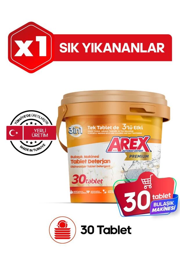BULAŞIK TABLETİ 30'LU (1 KUTU) - 1