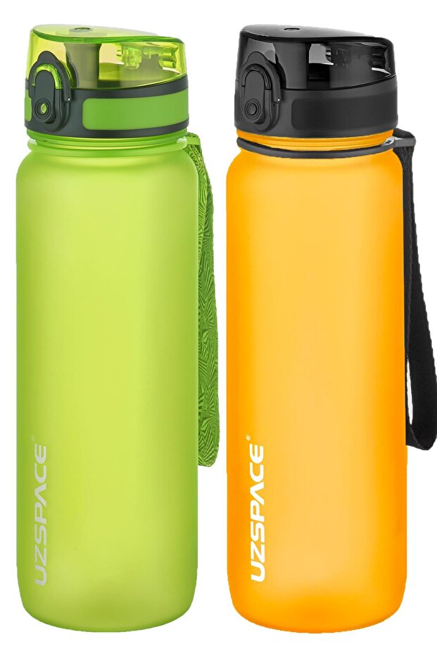 2-Piece Tritan Flask Set 800 ml 14 Different Color Options Fiftyfifty-3053Seta