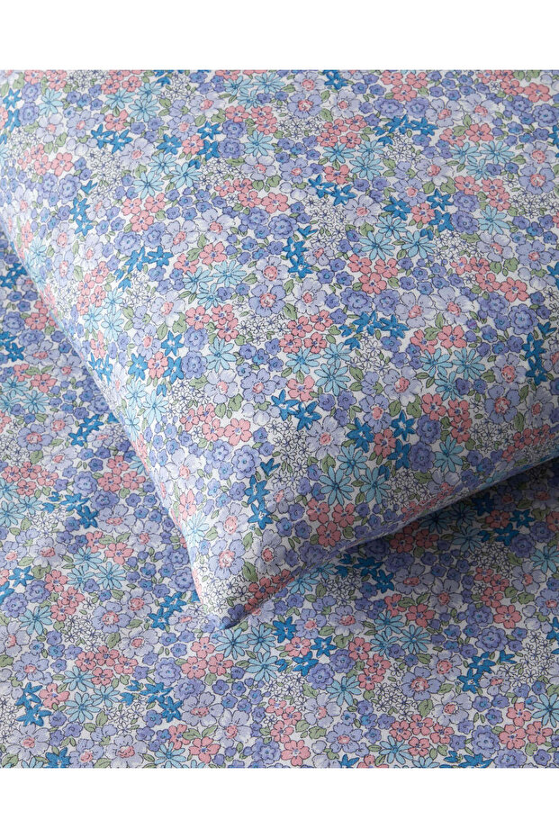 Bloss Mist pamut dupla paplanhuzat szett 200x220 cm lila - 4