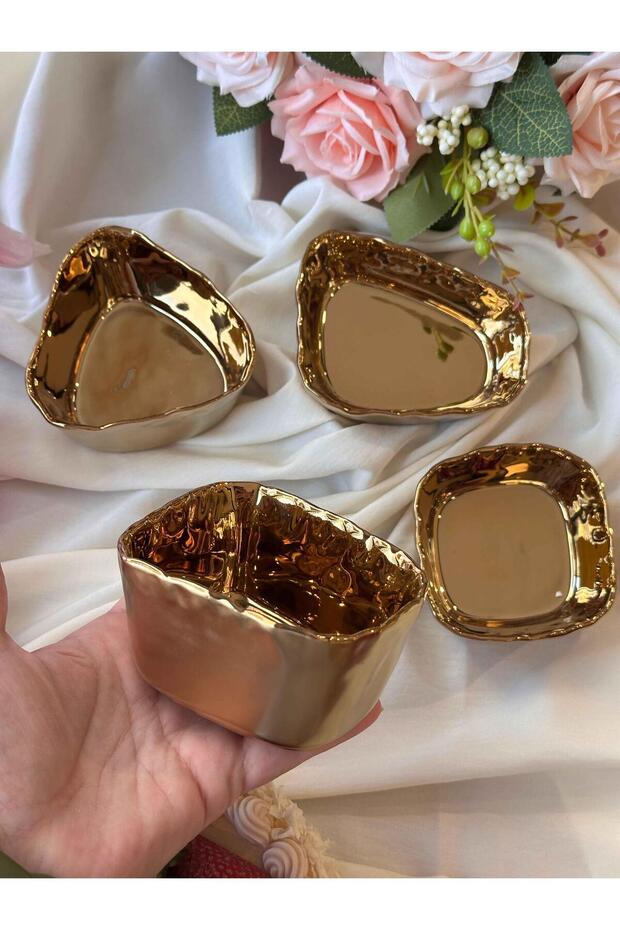 Snack Bowl Set of 4 Shiny