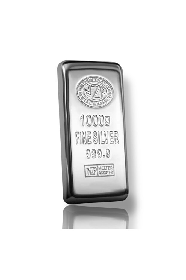 1000 Gr Külçe Gümüş - 1