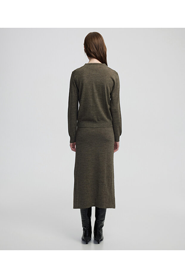 Basic triko hırka - 6