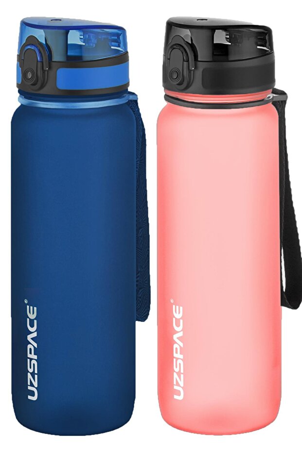 2-Piece Tritan Flask Set 800 ml 14 Different Color Options Fiftyfifty-3053Seta