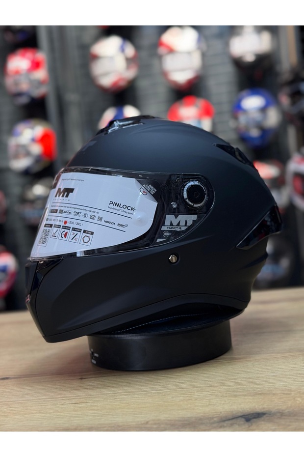 Helmets Targo S Solid A1 Mat Kask - 4