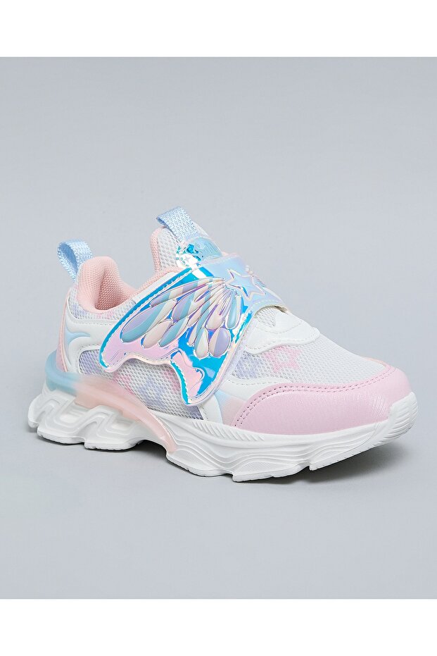 Girls Multi Appliqued Slip-On Shoes
