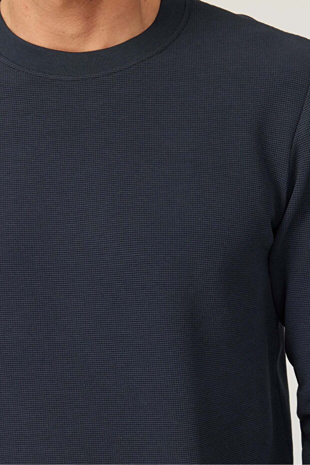 Erkek Basic Sweatshırt - 6