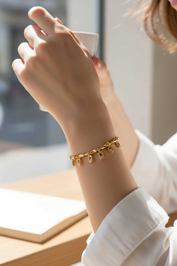 Çelik Kelepçe Bileklik - 1