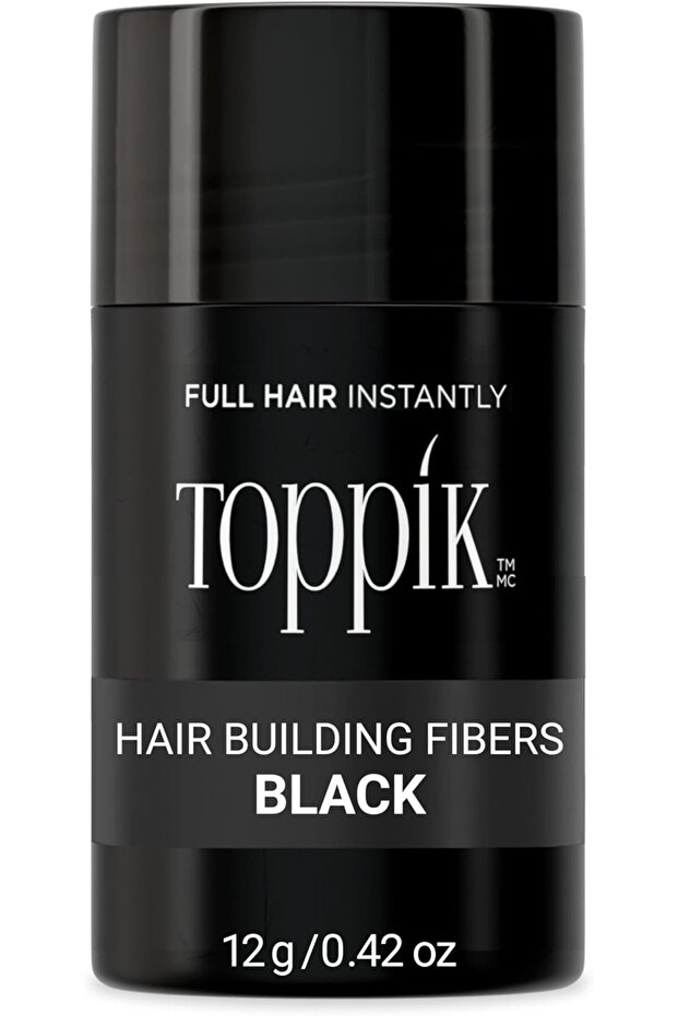 Elizberrasell Toppik Hair Enhancement Fibers 12 G, Fill Thin or Fine Hair, Instantly Thick, Full