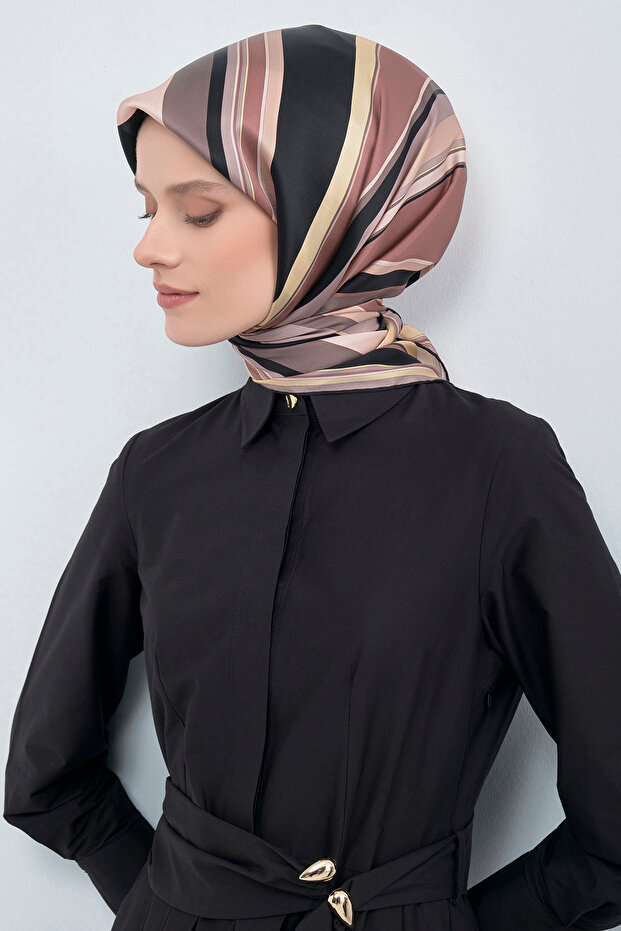 Pure Silk Sura Scarf-2026 Spring-Summer- 951400D 07