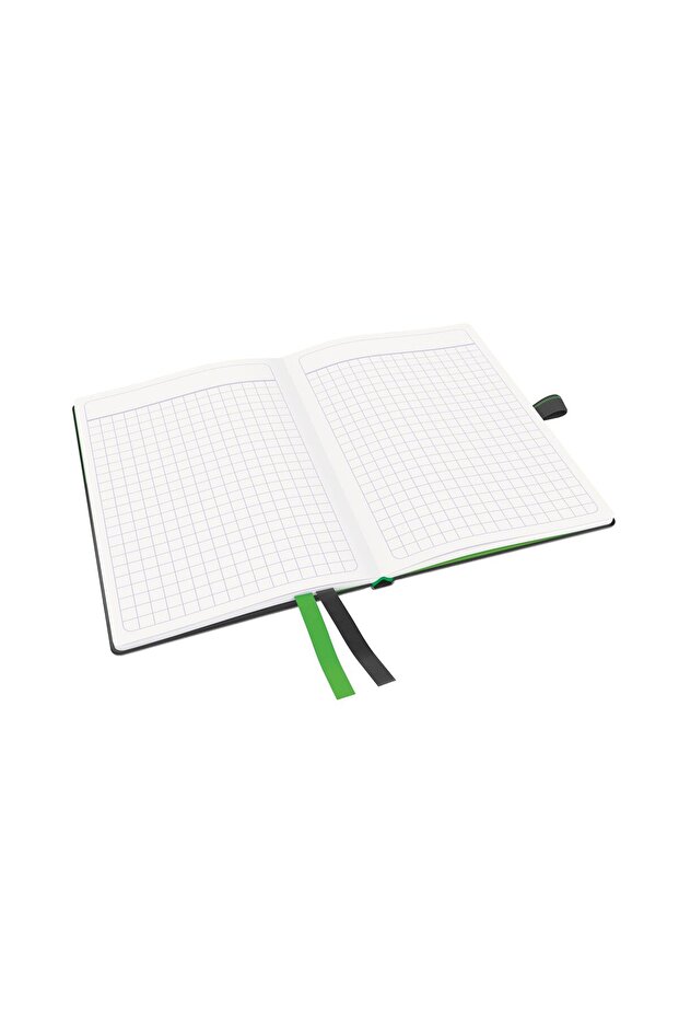 Office Notebook A6 Squared Black Complete - 2