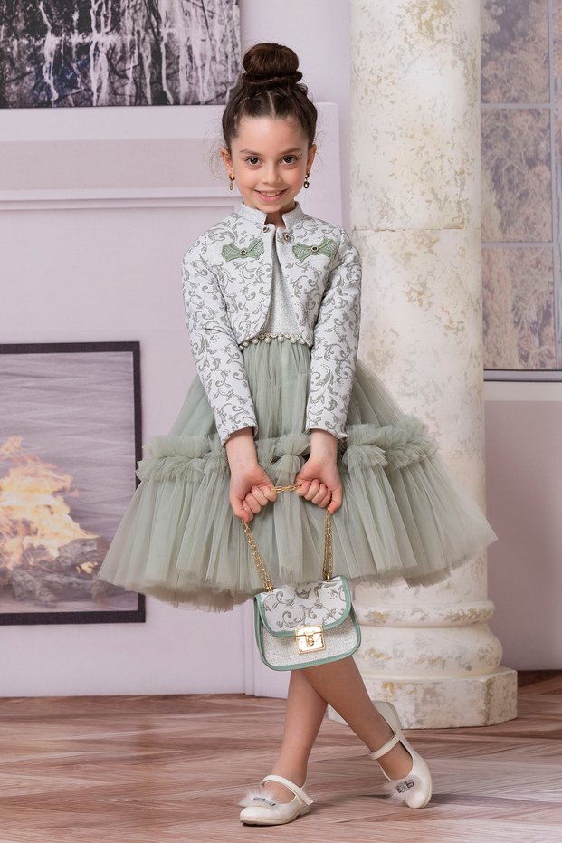 GIRL'S JACKET DRESS