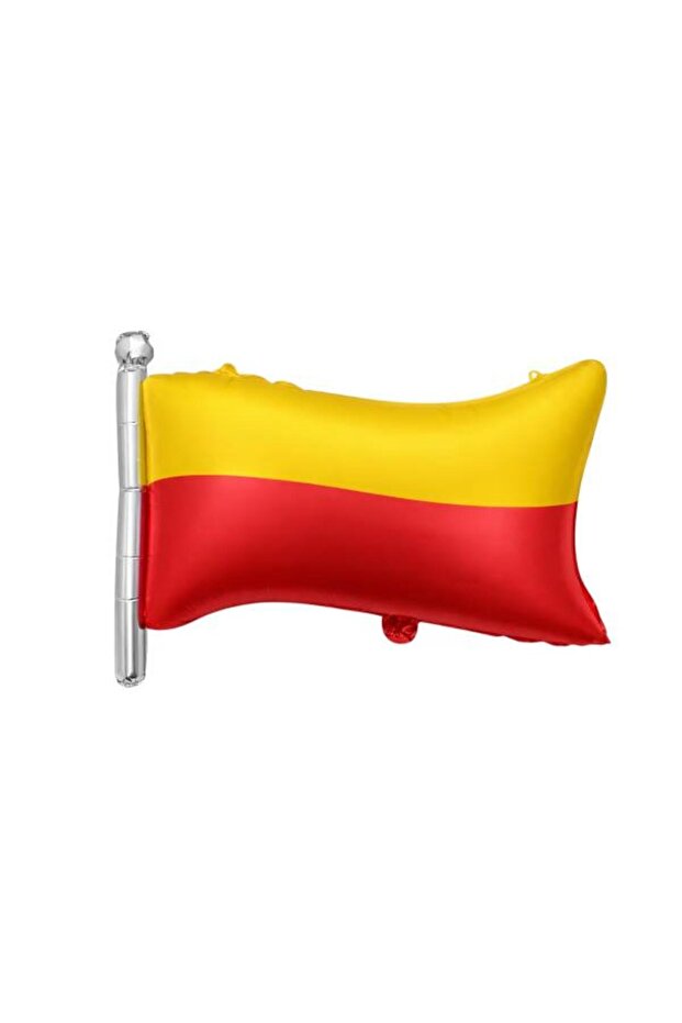 Yellow Red Flag Foil Balloon 50X71 cm