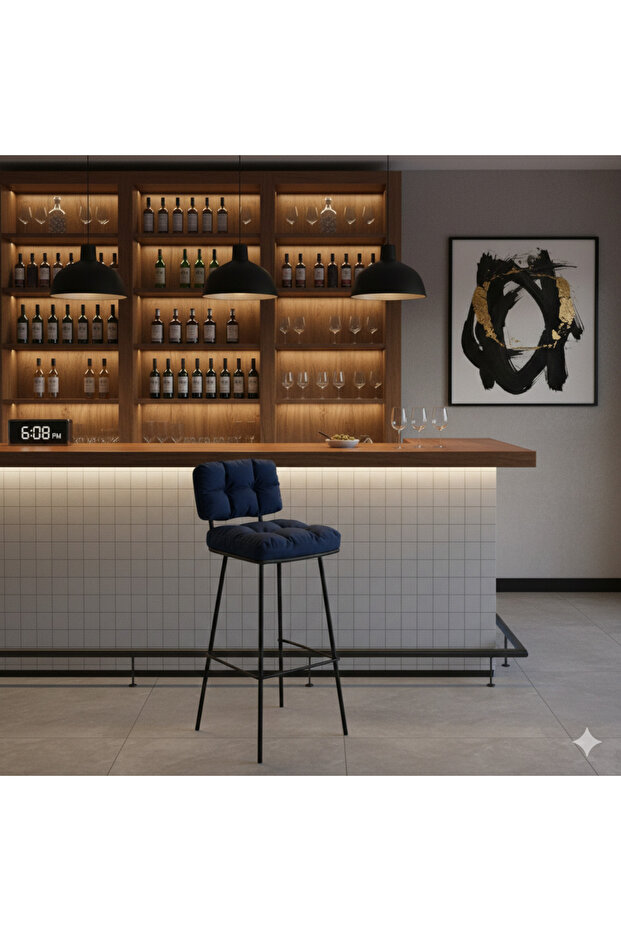 كرسي بوفيه ثابت – تصميم إسكندنافي أنيق مع ثبات استثنائي - 2