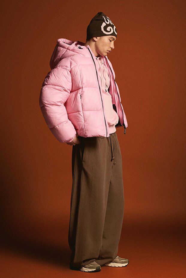 Baskılı şişme ceket - 1