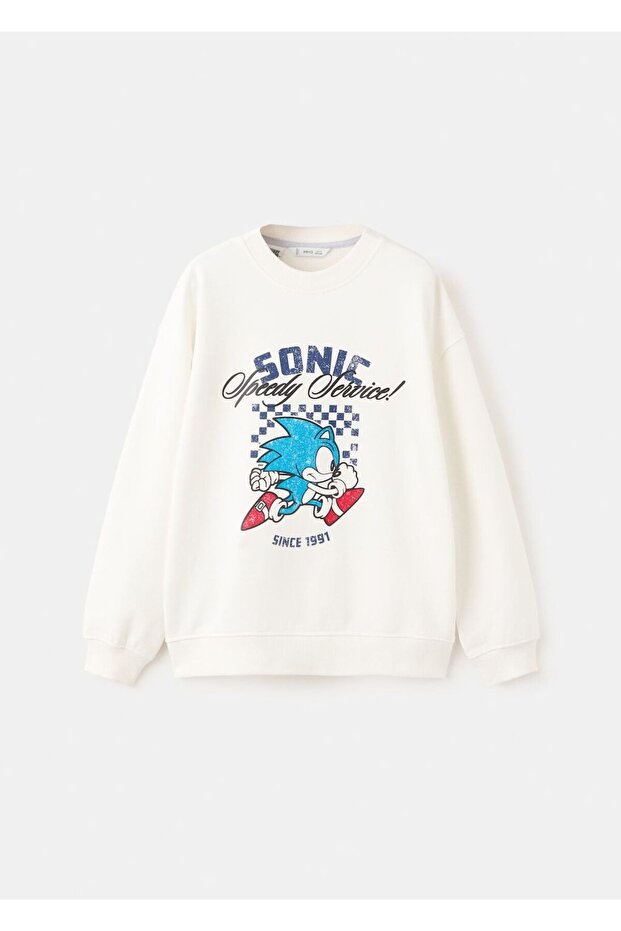 Sonic printed sweatshirt - 1