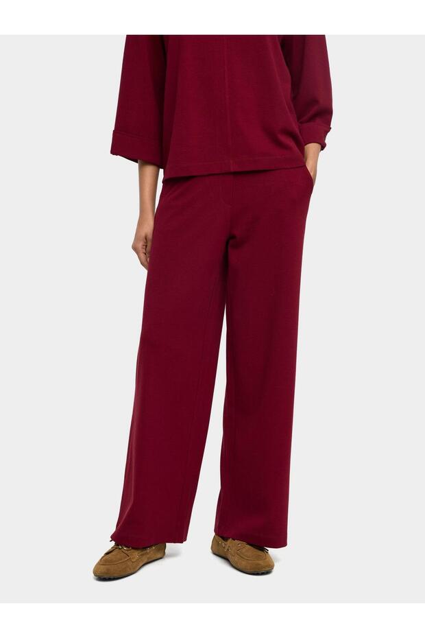 Cepli ve Elastik Bel Pantolon - 1