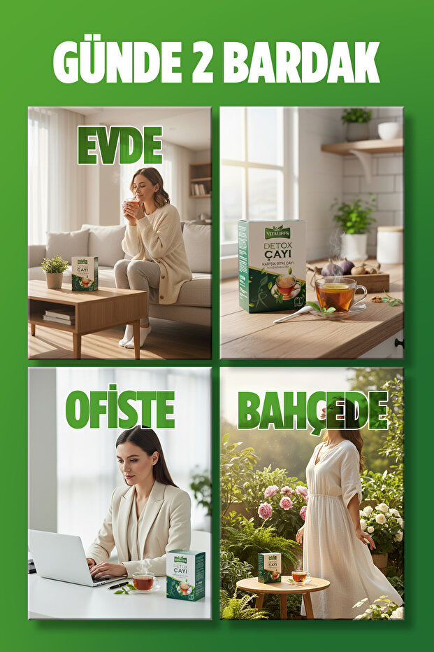 Kinoa Bitkisel Form Çayı - 5