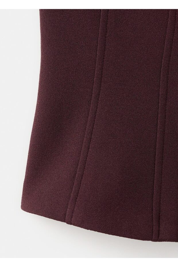 Düğmeli takım yelek - 5