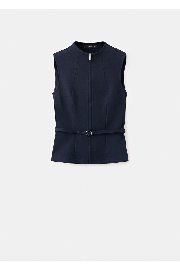 Fermuarlı yelek - 3