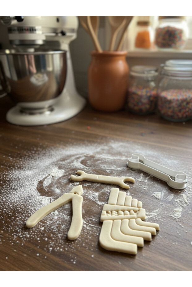 3D Design Functional Keychain Cookie Cutters - 4