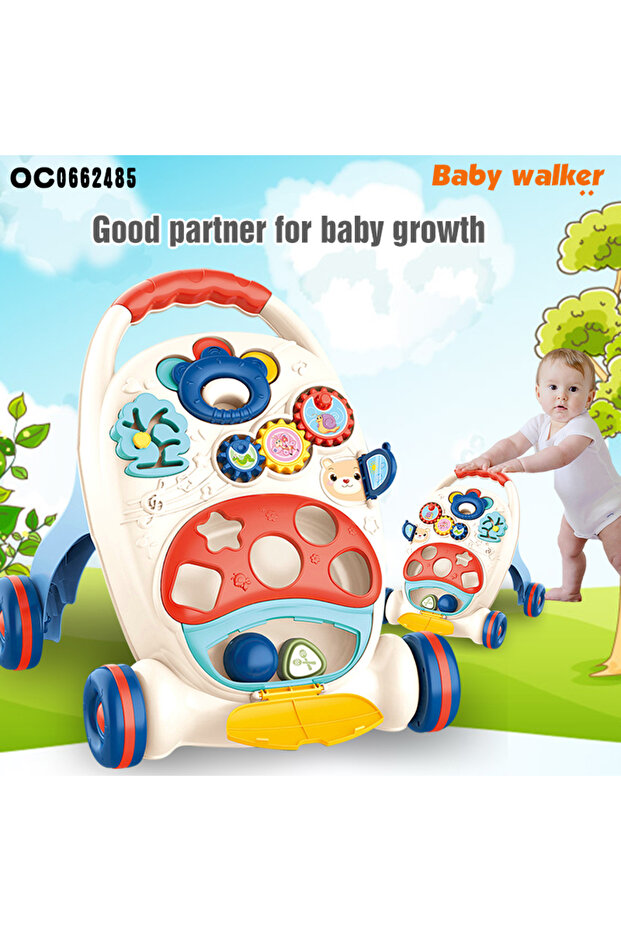 Multifunctional Educational Baby Walker - 3