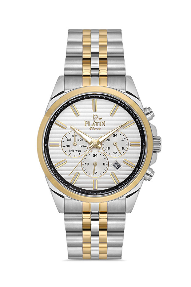 Hds-Pl-1202Ga-D1 Steel Cord Functions Active Men's Wristwatch