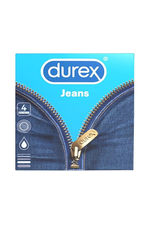 Set 3 x 4 Prezervative Jeans