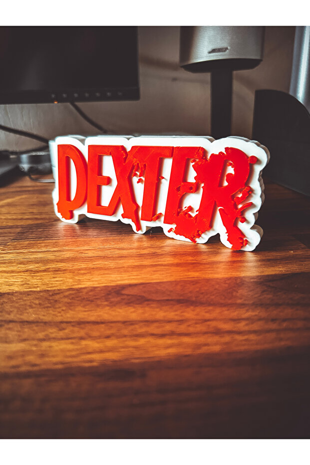 Dexter üç boyutlu tabela - 1