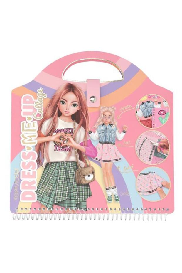 Topmodel Moda Tasarım Kolaj Kitabı - 2