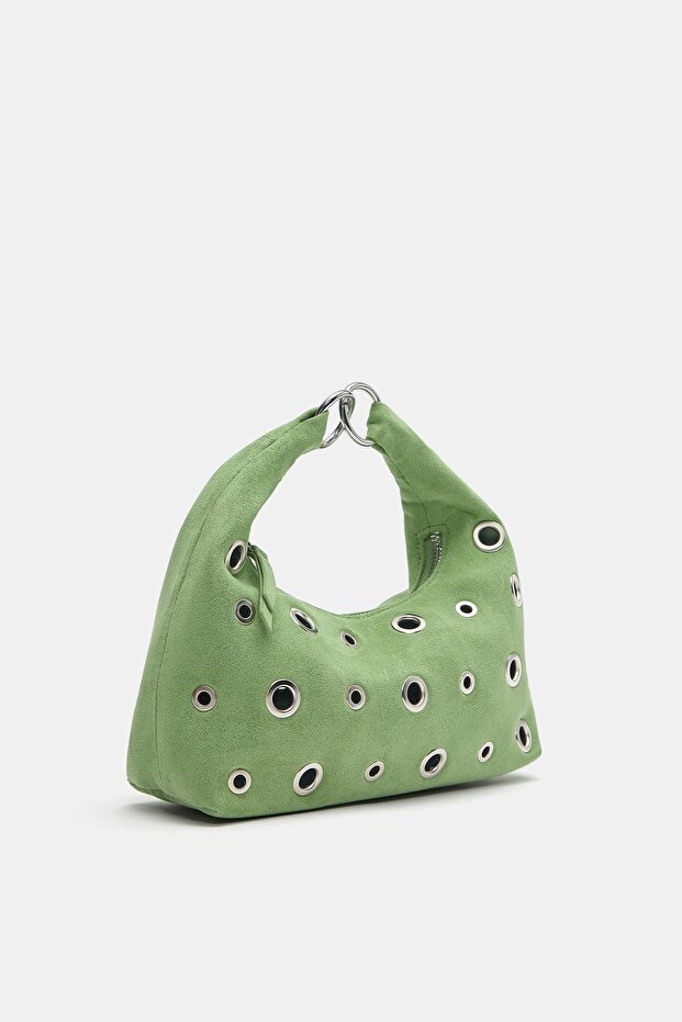 Zımba detaylı el çantası - 2