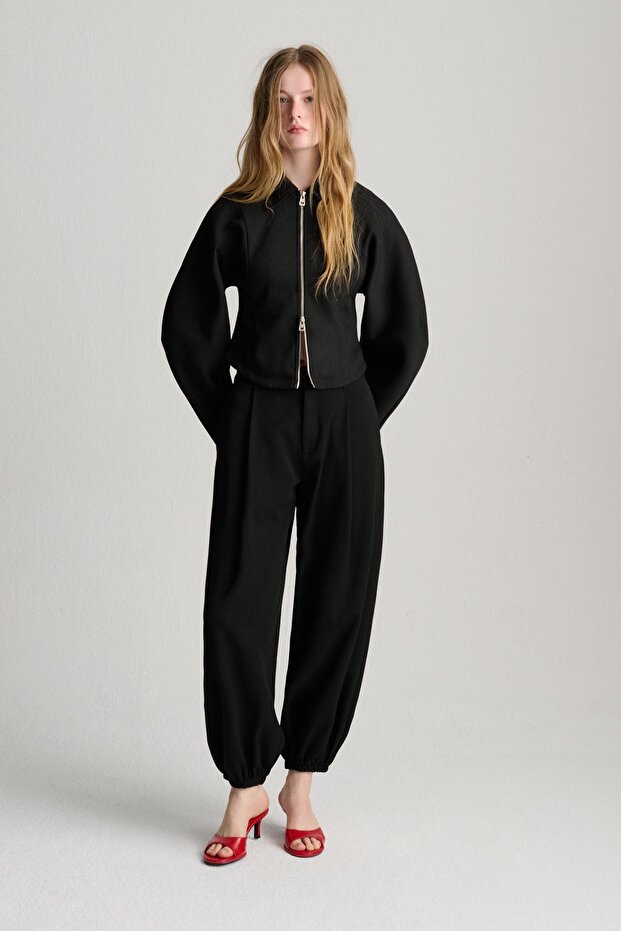 Kalp detaylı tailored fit ceket - 4