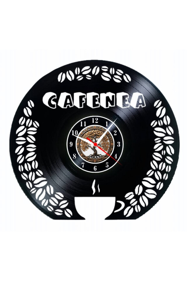 Vinyl Café Wall Clock - 1