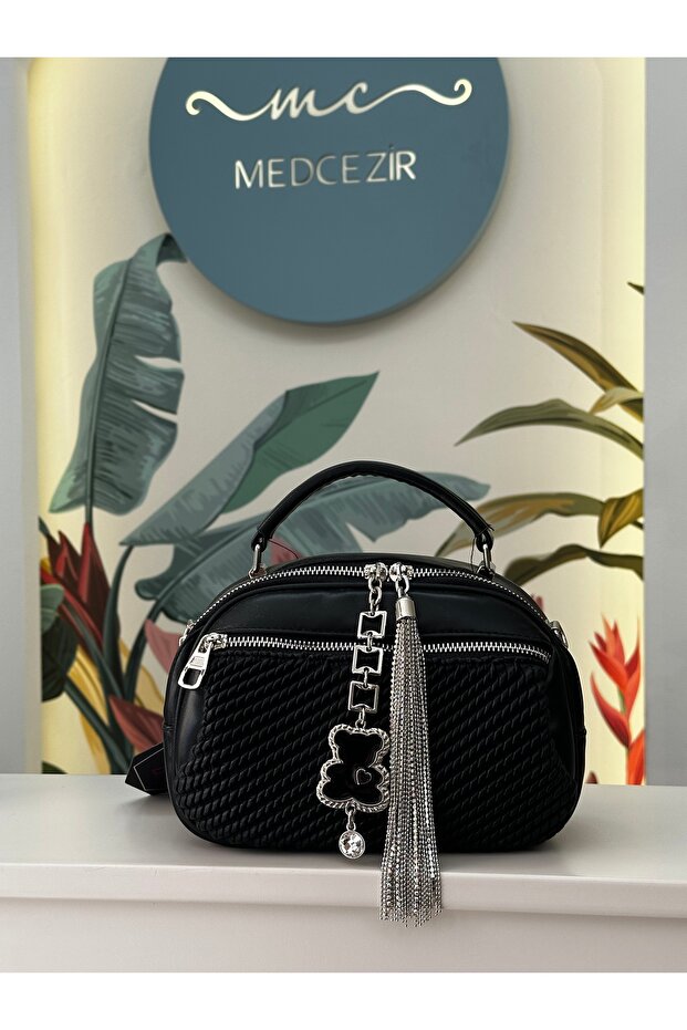 Multi-Compartment Double Strap Bag Bt34149 - 1