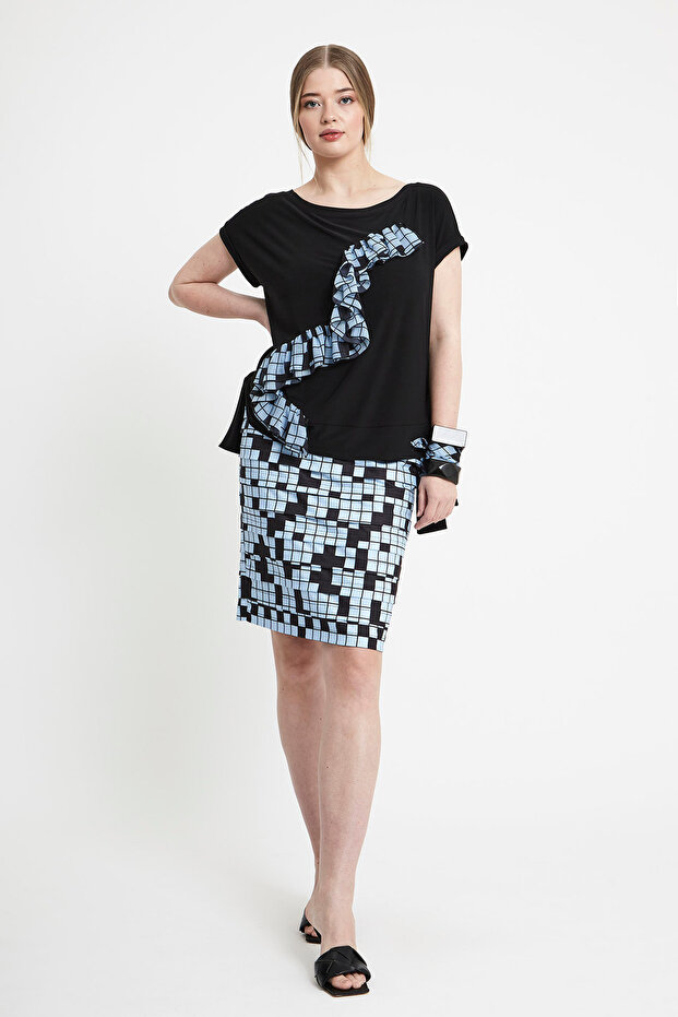 Checkerboard Patterned Set - 1