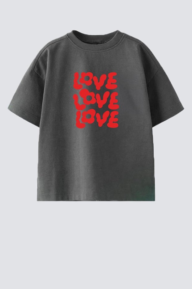 Girls' Cotton Crew Neck Printed T-Shirt
