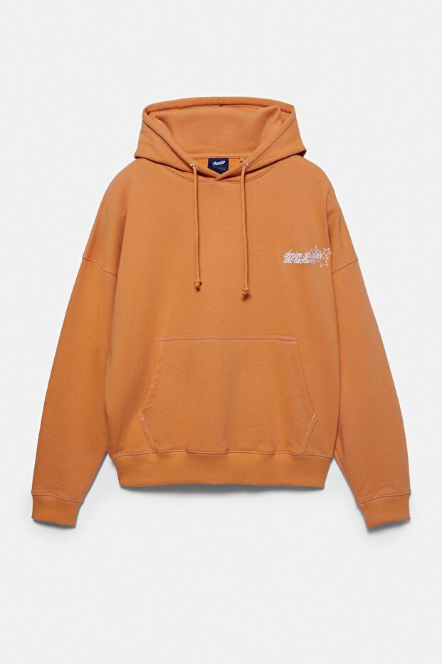 STWD yıldız kapüşonlu sweatshirt - 6