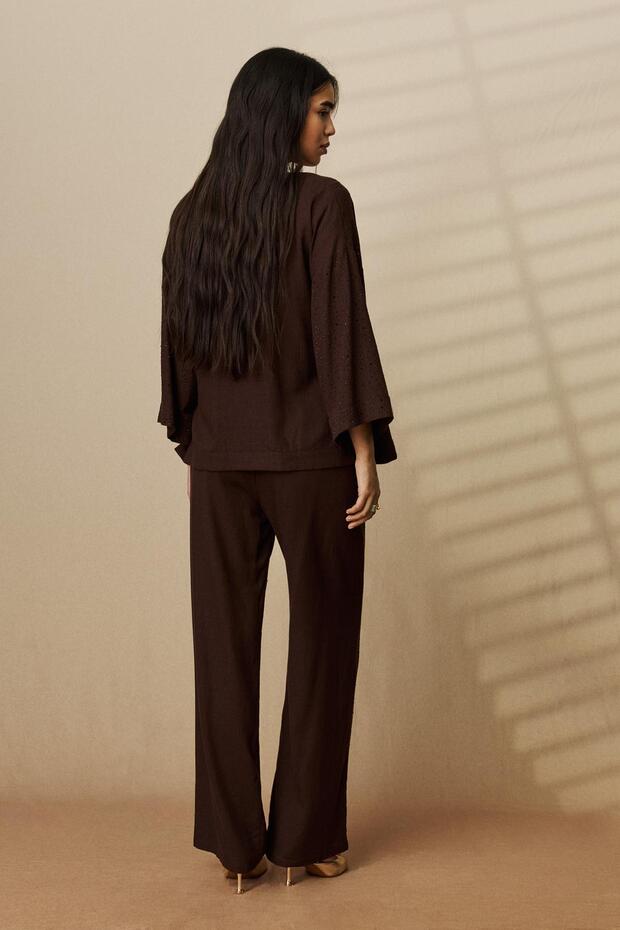 Parlak taşlı kimono - 2