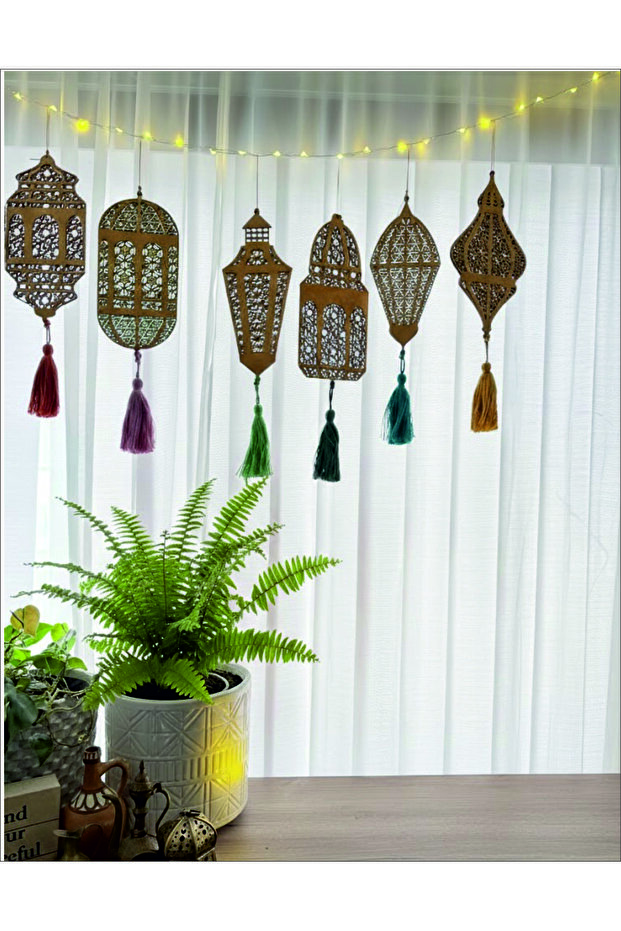 ahşap ramazan süsü - 1