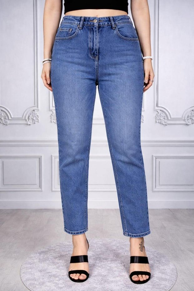 Liz 127 5 Pocket Boyfriend Denim Pants