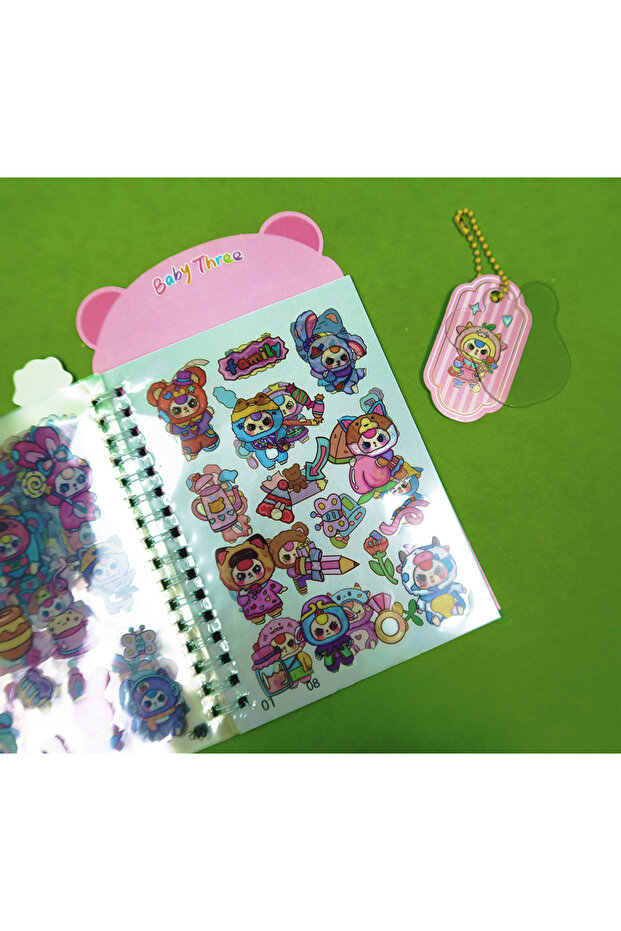 Tatlı Dostlar Sticker Defter - 8