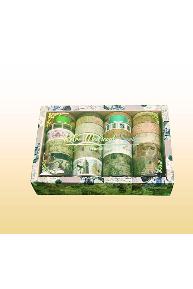 Renkli Retro Mini Bant Seti - 7