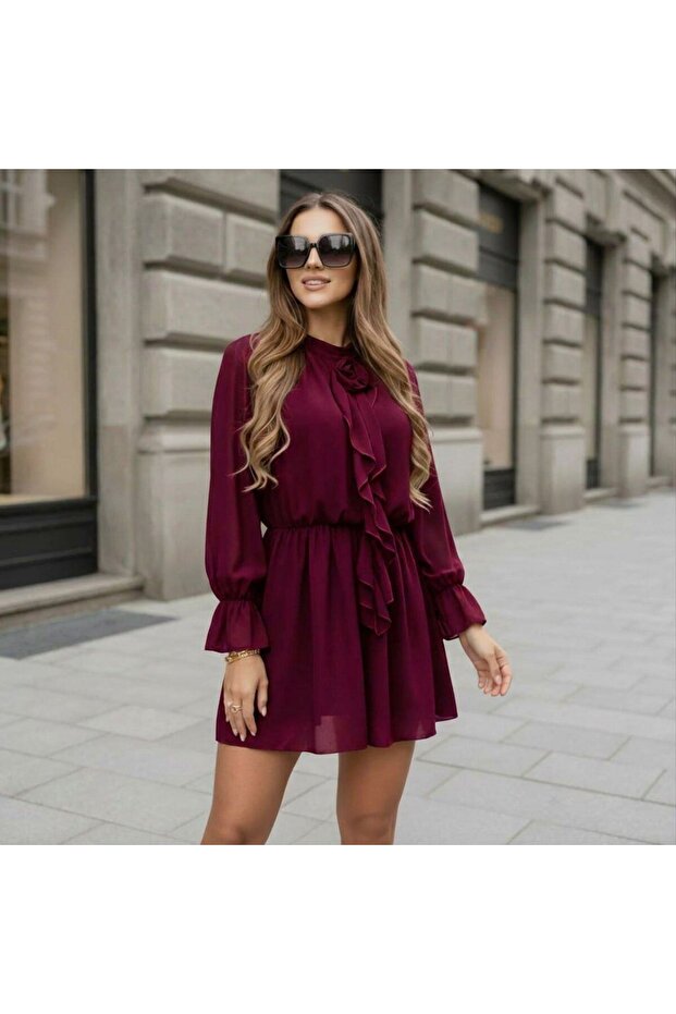 Rochie cu volane - 1