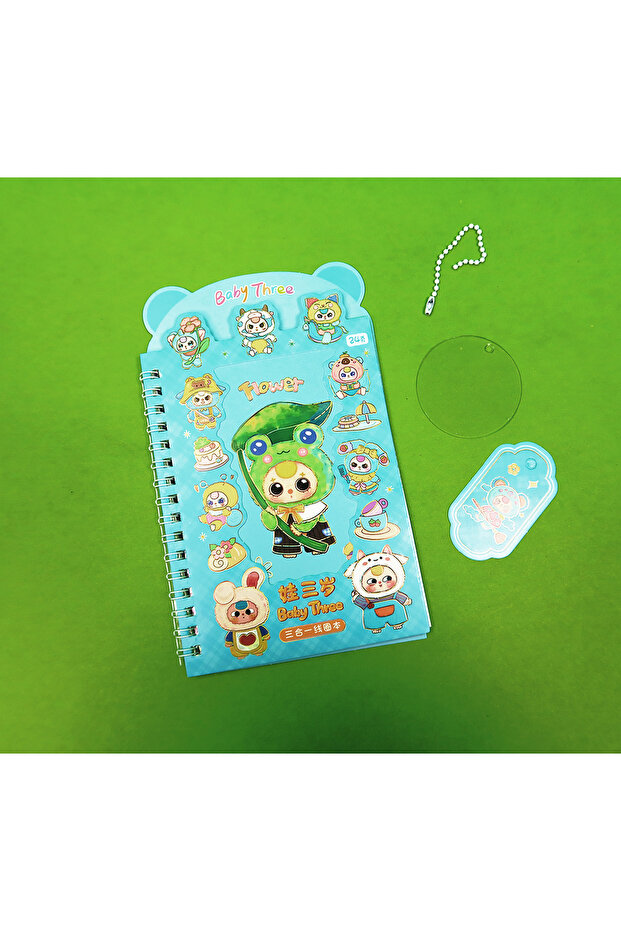 Tatlı Dostlar Sticker Defter - 2